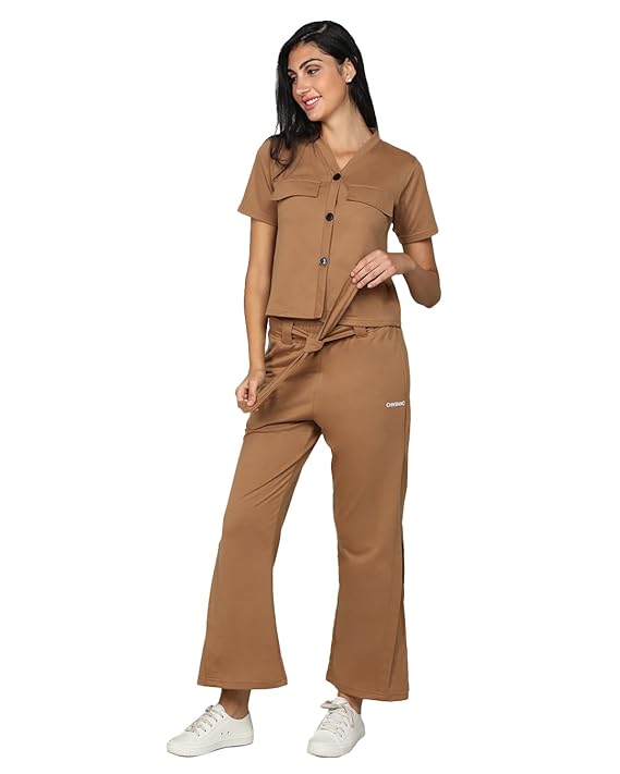 Jogging Suit Casual Summer Track Suit Co-Ord Set