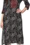 Women Rayon Straight Printed Kurta