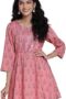 Women Cotton Printed Short Kurti