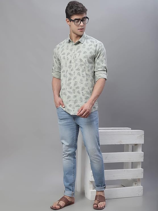 Men's Cotton Regular Fit Casual Kurta - Image 2