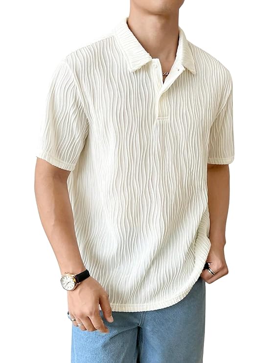 oft Breathable Fabric | Regular Fit Half Sleeve Collar