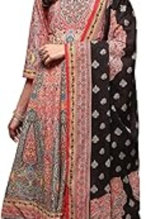 Women Cotton Anarkali Kurta Churidar Suit Set