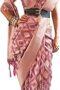 Women's Kalki Koechlin Banarasi Organza Silk Saree With Unstitched Blouse Piece