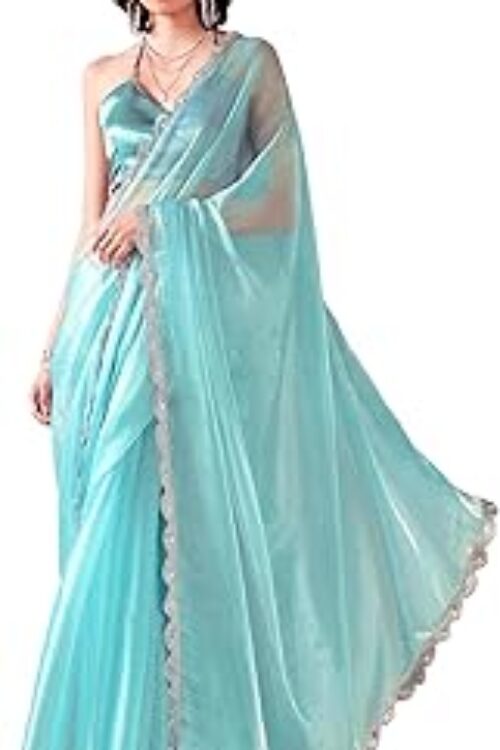 Women’s Poly Chiffon Saree