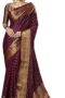 Women's Viscose Ethnic Motif Printed Saree With Unstitched Blouse Piece