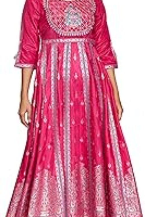 Women’s Polyester Regular Fit Solid Regular Kurta