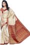 Women Art Silk Kanchipuram ART Silk Saree Colour :Off-White